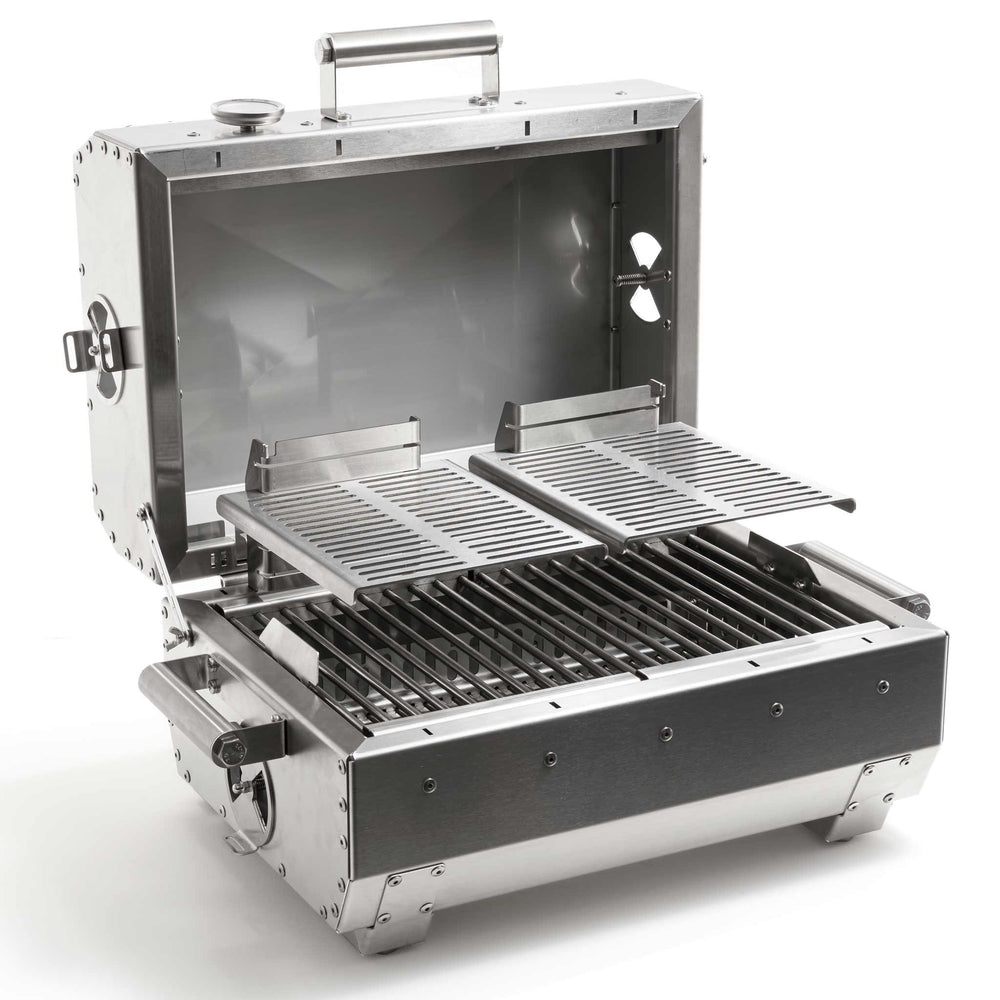 Rover 2 DLX Charcoal Grill & Smoker